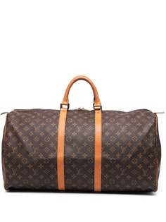 Louis Vuitton дорожная сумка Keepall 55 pre-owned с монограммой