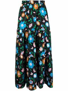 Kate Spade юбка с цветочным принтом