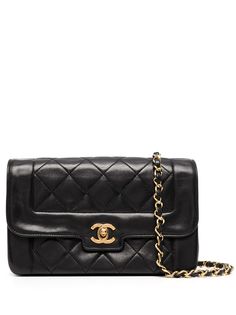 Chanel Pre-Owned маленькая сумка на плечо Classic Flap 1990-х годов