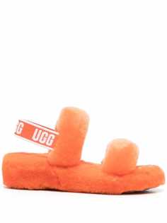 UGG сандалии с ремешком на пятке