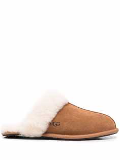UGG слиперы с отделкой из овчины