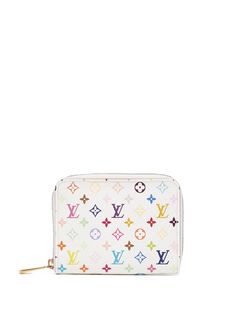 Louis Vuitton кошелек для монет Zippy 2009-го года из коллаборации с Takashi Murakami