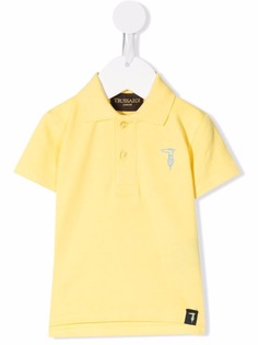 TRUSSARDI JUNIOR рубашка поло с короткими рукавами и вышитым логотипом