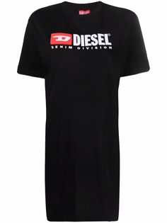 Diesel платье-футболка с логотипом