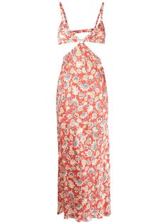 BEC + BRIDGE платье макси Ruby с цветочным принтом