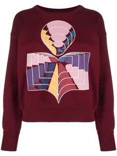 Isabel Marant Étoile толстовка с графичным принтом