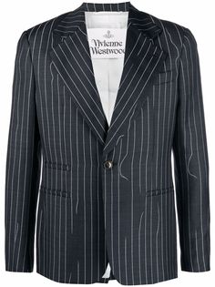 Vivienne Westwood полосатый пиджак на пуговицах