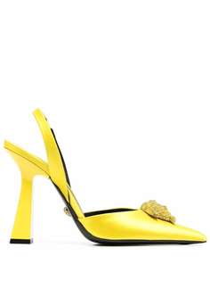 Versace туфли La Medusa со стразами
