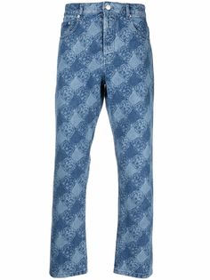 Kenzo джинсы с монограммой
