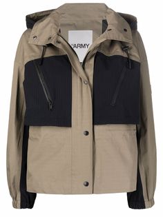 Yves Salomon Army куртка с капюшоном