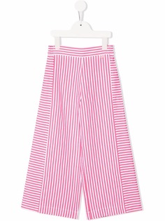 Monnalisa широкие брюки в полоску