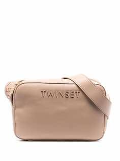 TWINSET каркасная сумка из искусственной кожи с логотипом