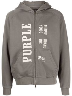 Purple Brand худи History на молнии