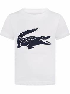 Lacoste Kids футболка с логотипом