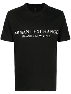 Armani Exchange футболка с логотипом