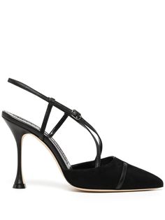 Manolo Blahnik босоножки с заостренным носком