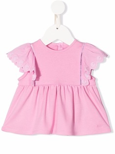 Chloé Kids блузка с оборками