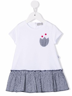 Il Gufo платье-рубашка с цветочным принтом