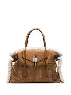 Givenchy сумка-тоут Antigona с отделкой из овчины