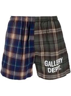 GALLERY DEPT. шорты-бермуды в клетку