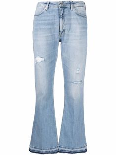 DONDUP укороченные расклешенные джинсы