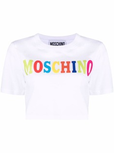 Moschino футболка с логотипом