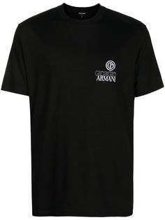 Giorgio Armani футболка с логотипом