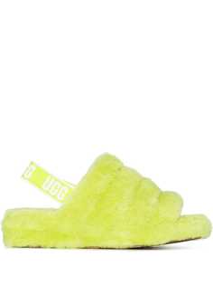 UGG сандалии Fluff Yeah из овчины