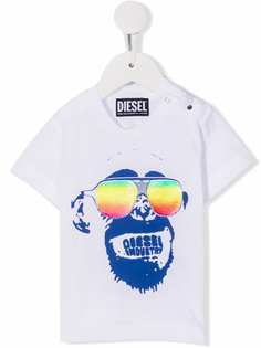 Diesel Kids футболка с графичным принтом