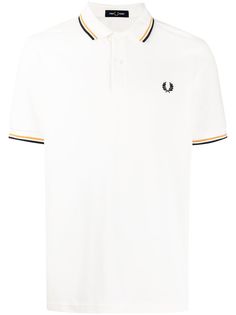FRED PERRY рубашка поло с вышитым логотипом