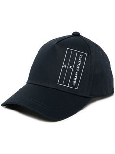 Armani Exchange бейсболка с логотипом