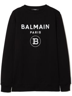 Balmain Kids толстовка с логотипом