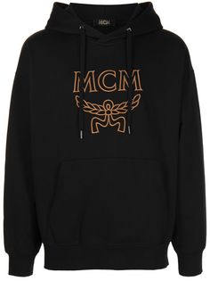 MCM худи с вышитым логотипом