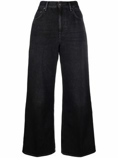 Acne Studios расклешенные джинсы с завышенной талией
