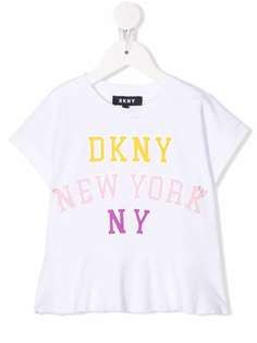 Dkny Kids футболка с логотипом