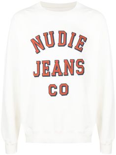 Nudie Jeans толстовка с логотипом