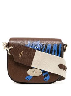 Mulberry сумка через плечо Darley с тигровым принтом