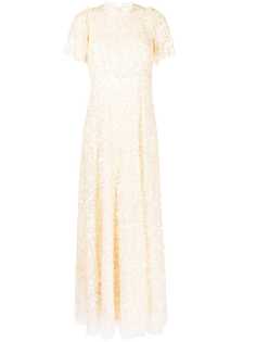 Needle & Thread длинное платье Amalie с пайетками