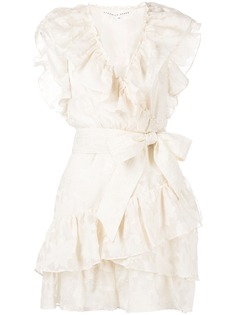 Veronica Beard платье мини с оборками