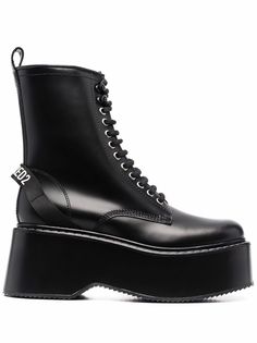 Dsquared2 ботинки на платформе со шнуровкой