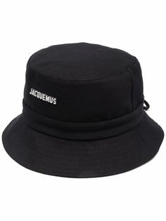 Jacquemus панама Le Bob с логотипом