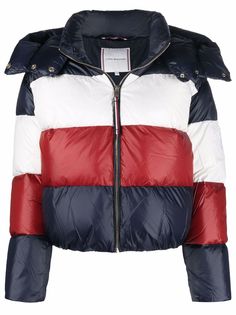 Tommy Hilfiger пуховик в полоску