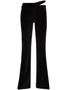 Danielle Guizio бархатные брюки