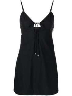 Alexander Wang платье мини с завязками