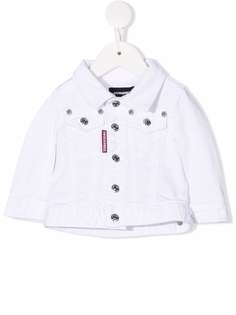 Dsquared2 Kids джинсовая куртка узкого кроя