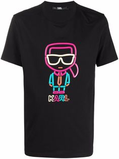 Karl Lagerfeld футболка Jelly Karl из органического хлопка