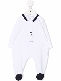 Le Bebé Enfant пижама с вышитым логотипом