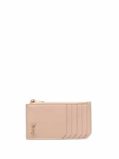 Saint Laurent картхолдер с логотипом