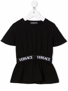 Versace Kids футболка с логотипом