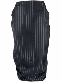 Vivienne Westwood юбка-карандаш миди в тонкую полоску
